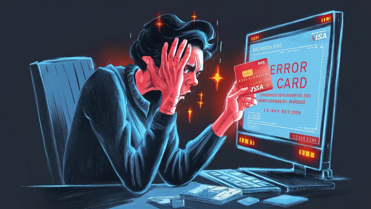 Dlaczego nie mogę zapłacić kartą visa przez internet?