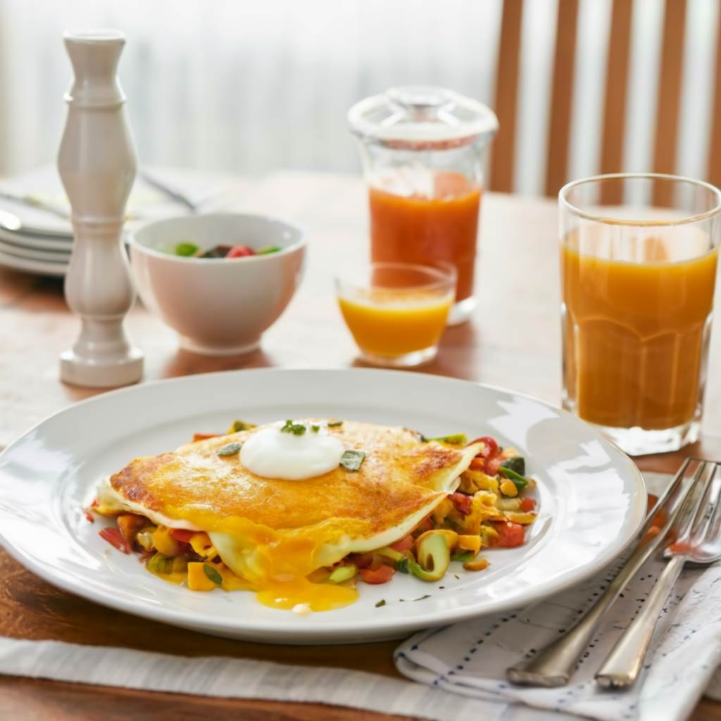 Ile kalorii ma omlet z 1 jajka?