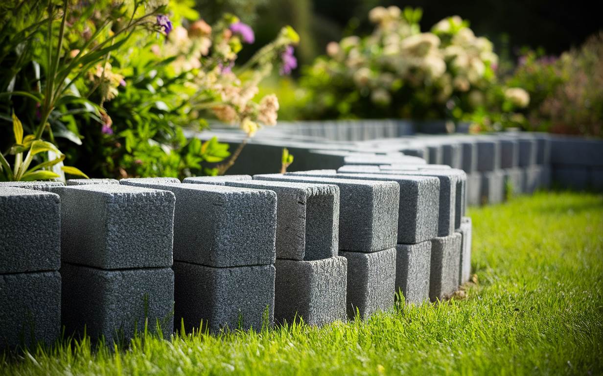 Fundament punktowy z bloczków
